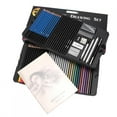 thumbnail image 2 of 75pcs Professional Sketching Drawing Colored Pencil Art Painting Set with Carrying Box, 2 of 8