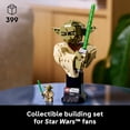 thumbnail image 5 of LEGO Star Wars: Attack of the Clones Yoda Bust with Lightsaber - Collectible Building Set for Adults, Ages 18+ - Star Wars Gift for Men & Women - Bedroom or Shelf Decor - 75438, 5 of 9