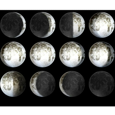 Moon In My Room Remote Control Wall Decor Night Light