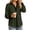 Army Green, variant on SEROYE Women's Button Down Shirt Color Block Long Sleeve Classic Fit Collared Blouse Dressy Casual Office Work Tops (XL, Blue)