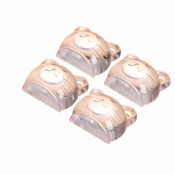 Pegatinas anticolisión de tope de puerta de silicona transparente, paquete de 4, almohadillas anticolisión traseras de puerta