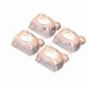 thumbnail image 1 of Pegatinas anticolisión de tope de puerta de silicona transparente, paquete de 4, almohadillas anticolisión traseras de puerta, 1 of 2