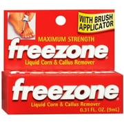 Freezone Maximum Strength Corn & Callus Remover Liquid, 0.31 Fl. Oz