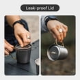 thumbnail image 3 of Taza de Camping Thous Winds de Titanio 350mL con Tapa Ligera, 3 of 9