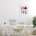 thumbnail image 2 of Stupell Industries Home with Maple Leaf White Framed Print Under Glass design by Lil' Rue, 16 x 13, 2 of 10