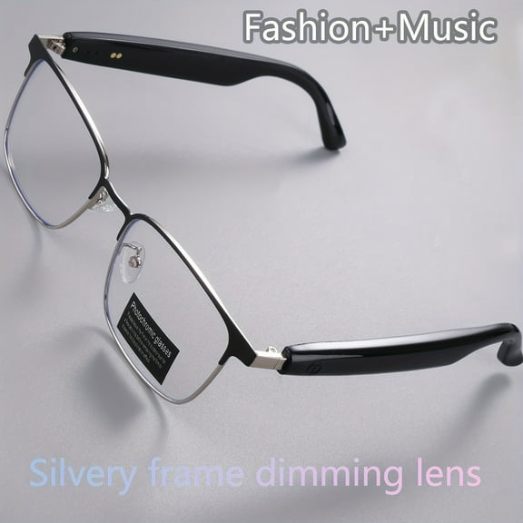 2025 New Smart Audio Glasses - Wireless, Color-Changing, Anti-Blue Light for Indoor/Sports/Driving