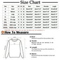 thumbnail image 2 of YanHoo Women 3/4 Sleeve Blouse 3/4 Length Sleeve Womens Crewneck Tops Graphic 3/4 Sleeve Tops for Women Ladies Tops and Blouses 3/4 Sleeve Clearance 2024 Fall Savings Winter Clearance, 2 of 4