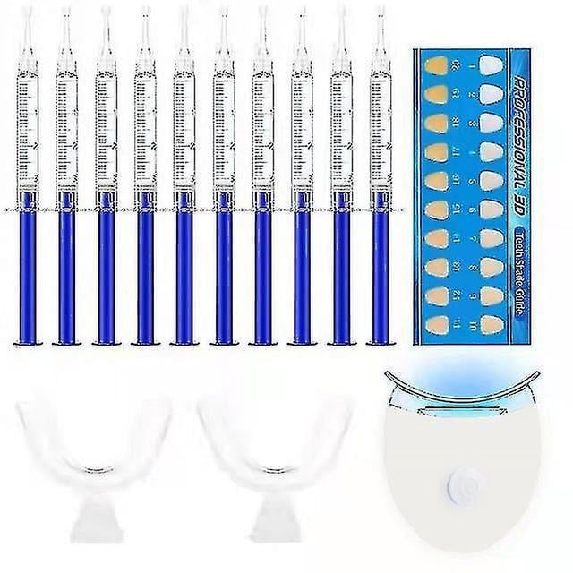 45% Carbamide Peroxide Syringes Of Teeth Whitening Gel Teeth Whitening Light Setblue