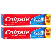 Colgate Cavity Protection Toothpaste with Fluoride - 2.5 ounce + 60% Free - 2 Pack C17