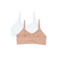 thumbnail image 2 of Maidenform Sweet Nothings Girls Ruched Crop Seamless Bra, 2-Pack, Sizes (XS-XXL), 2 of 4