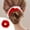 Red, variant on Mouliraty Christmas Hair Scrunchies, Christmas Tree Santa Claus Elastic Hair Rope Cute Doll Hair Accessories Head Rope, for Women Girls Gifts Ponytail Holders Hair Accessories