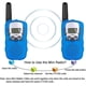 thumbnail image 3 of walkie-talkies para niños, radio bidireccional con 8 canales, pantalla LCD, linterna Vox y 10 tonos de llamada (batería no incluida)., 3 of 5
