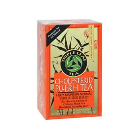 TRIPLE LEAF TEA Cholesterid - Pu-erh Tea (100%%) 20 (Best Time To Drink Pu Erh Tea)