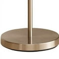 thumbnail image 6 of Maylee 59"H Modern Floor Lamp, Brushed Nickel Metal & White Fabric, 6 of 8