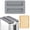 F, variant on 1 Pack Toaster Cover 1 Slice Silicone Toaster Lid Bread Machine Cover Bread Maker Accessories (Blue,6.2")