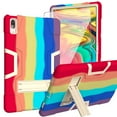 thumbnail image 1 of Mignova for Lenovo Tab P11 Pro Tablet Case ,Drop-Proof Shock-Resistant Rugged (with Stand) Hybrid casefor Lenovo Tab P11 Pro 11.5 inch (Model:TB-J706F/J706L)+Screen Protector (Rainbow, 1 Pack), 1 of 6