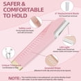 thumbnail image 3 of Dermaplane Razor for Women Face with 7 Replaceable Blades and LED Light, 3 Speeds Women Razor Remove Peach Fuzz and Dead skin, Facial Hair Remover Help Absorption of Skincare, Rechargeable, Pink, 3 of 9