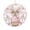 Pattern-3, variant on Christmas Ornaments Pink Rose Flowers with Crown 2025 Christmas Ornaments Gold Crown Ornament Gift Ceramic Holiday Decoration Present Porcelain 3inch Flat with Gold Ribbon Both Sides