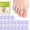 Lavender, variant on Bukihome Silicone Toe Protectors – Silicone Open Pinky Toe Sleeves for Hammer Toes, Corns, Calluses, Blisters – Soft Gel Protector Toe Cushions for Pain Relief - 12 Count (6 Thick +6 Thin)