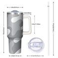 thumbnail image 2 of Camouflage 40oz Tumbler– Stainless Steel Insulated Tumbler with Handle and Straw, Large Capacity Travel Cup for Hot & Cold Drinks, 2 of 6