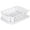 White, variant on Sterilite 2-piece Large Sink Set Dish Rack Drainer, White 18 3/4" L x 13 3/4" W x 5 1/2" H