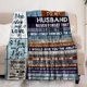 thumbnail image 2 of LHSHID Fathers Day Blanket Gifts for Husband to My Husband Birthday Gifts Husband Gifts from Wife Best Husband Ever Gifts for Him Husband Anniversary Valentine Wedding 30"x40", 2 of 6