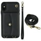 thumbnail image 5 of Crossbody PU Leather Wallet Case For IPhone 14 13 12 Mini 11 Pro X XS Max XR 8 7 SE 2020 2022 Card Slots Magnetic Lanyard Phone Cover, 5 of 5