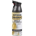 Rust-Oleum Universal Metallic Black Stainless Steel Spray Paint and