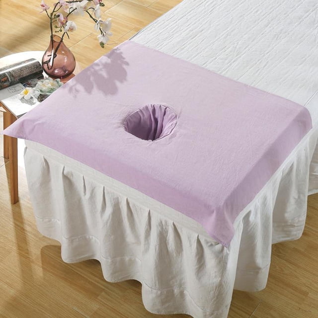 Toalla con orificio de salón cosmético de puro SPA de Nieve azul shamjiam Cubierta de sábana de salón
