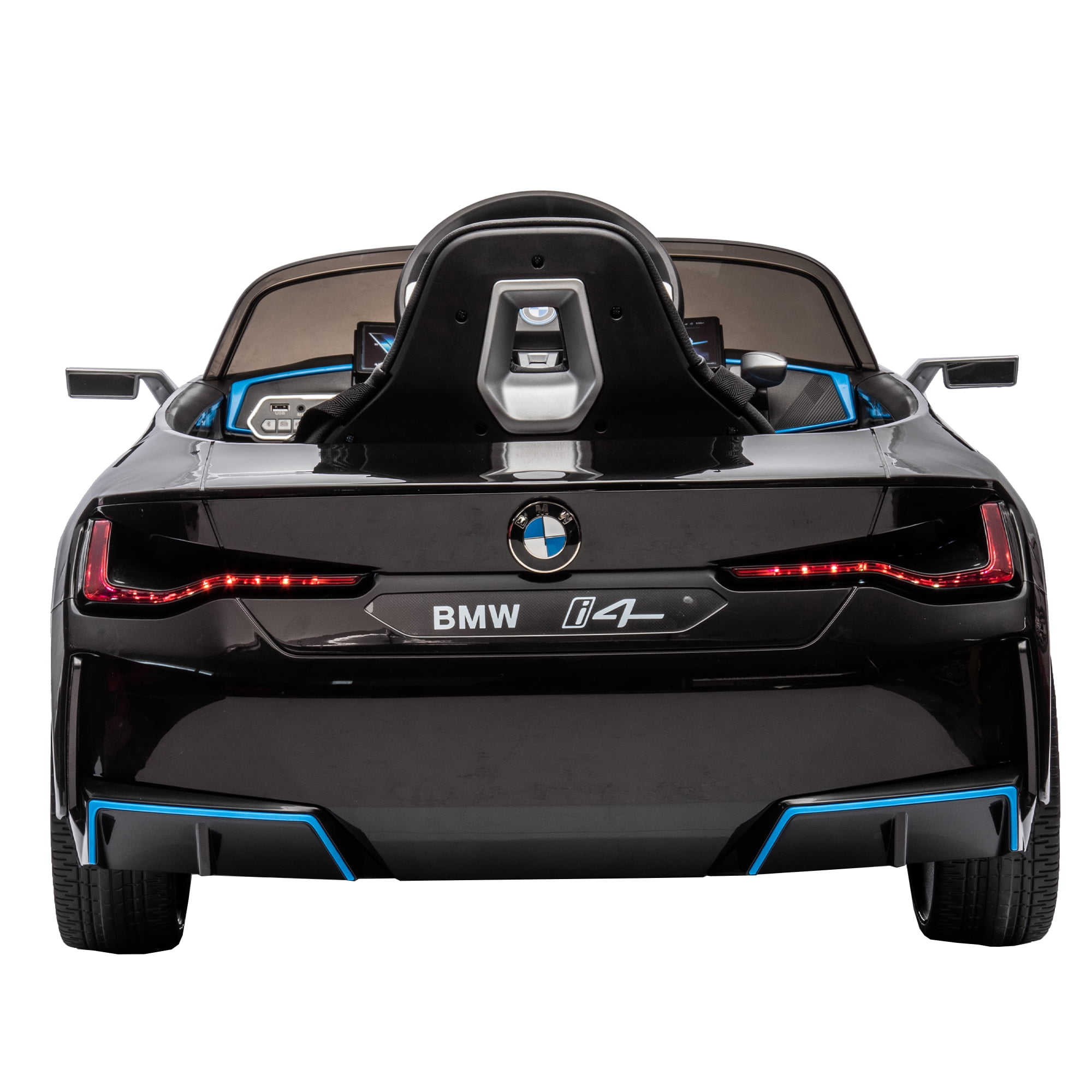 Resenkos Licensed BMW Electric Car for Kids, 12v Children Ride On Toy 2.4G with Parents Remote Control, Three Speed Adjustable, Black Resenkos Licensed BMW Electric Car for Kids, 12v Children Ride On Toy 2.4G with Parents Remote Control, Three Speed Adjustable, Black