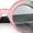Pink Green - Black, variant on Womens Tall Oval Round Thick Retro Mod Plastic Fashion Sunglasses Tortoise - Brown