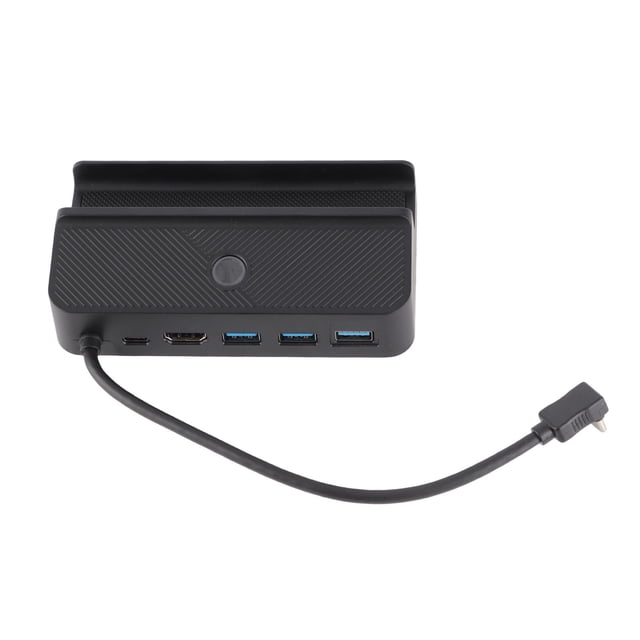 Estacia de Acoplamiento de Consola de Juegos, Estacia de Acoplamiento de Juegos Portátiles 5 en 1 Centro de Potencia de Potencia Negra de 100W de 100W Juega 4K para viajar