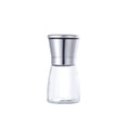 thumbnail image 1 of Agiferg Bouteille Moulin à Poivre en Acier Inoxydable Bouteille Moulin Manuel (Haute et Courte), 1 of 1