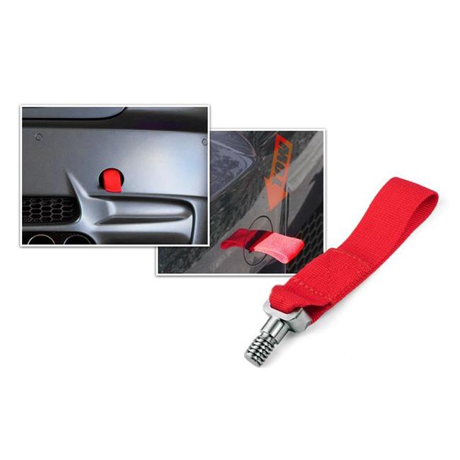 Bimmian MTS9X1RYY Macht Schnell Motor Sport Tow Strap For BMW 20062013
