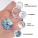 thumbnail image 2 of 12pcs Paillette de manicura Paillette de uñas de Navidad Copo de nieve Nail Art Paillette Manicure Lentejuelas, 2 of 6