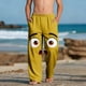 thumbnail image 2 of Niños Pantalones Niñas con Bolsillos para el Uso Casual de la Playa, Pantalones de Moda Impresos para Niñas Pequeñas, 2 of 9