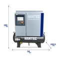 thumbnail image 5 of Compresor de Tornillo 2 en 1 Hantec 5Hp Automotriz, 5 of 5
