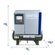 thumbnail image 5 of Compresor de Tornillo 2 en 1 Hantec 5Hp Automotriz, 5 of 5