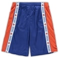 thumbnail image 2 of Men's Fanatics Royal/Orange New York Knicks Big & Tall Tape Mesh Shorts, 2 of 3
