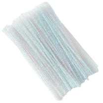 Pipe Cleaners Bulk 100 Pieces 12 Inch Golden Glitter Craft Stems, Fuzzy Sticks DIY Art Supplies for Christmas Birthday Party Decorations and Craft Projects