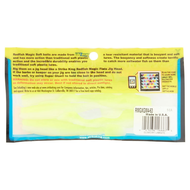 Redfish Magic Glass Minnow Soft Bait - Walmart.com
