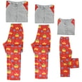 thumbnail image 3 of DARING DIVA Boys' & Girls' Christmas Family Long Sleeve Pajama Sets XS Red, 3 of 4