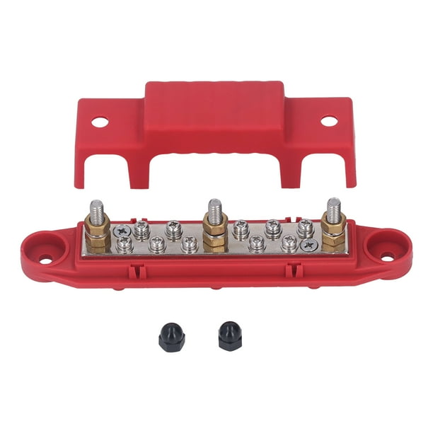 Marine Bus Bar,150A 10 Terminal Bus Battery Terminal Distribution Block