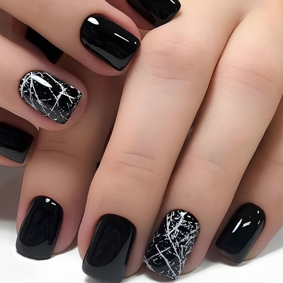 Wear A Short Finished Product Black And White Crack