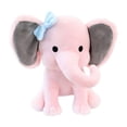 thumbnail image 1 of FELTECHELECTR Peluche de elefante creativo para bebé, con almohada de elefante, regalo de Navidad (rosa), 1 of 5