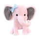 thumbnail image 1 of FELTECHELECTR Peluche de elefante creativo para bebé, con almohada de elefante, regalo de Navidad (rosa), 1 of 5