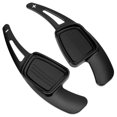 thumbnail image 2 of M Buder Par De Extensiones De Palanca De Cambios De Aleación De Aluminio Para Volante Compatible Con A1 A6L A4L S5 Q5L 20 cm / 7.87 inches (Color Negro), 2 of 9