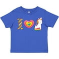thumbnail image 3 of Inktastic I Love Unicorns Girls Toddler T-Shirt, 3 of 5