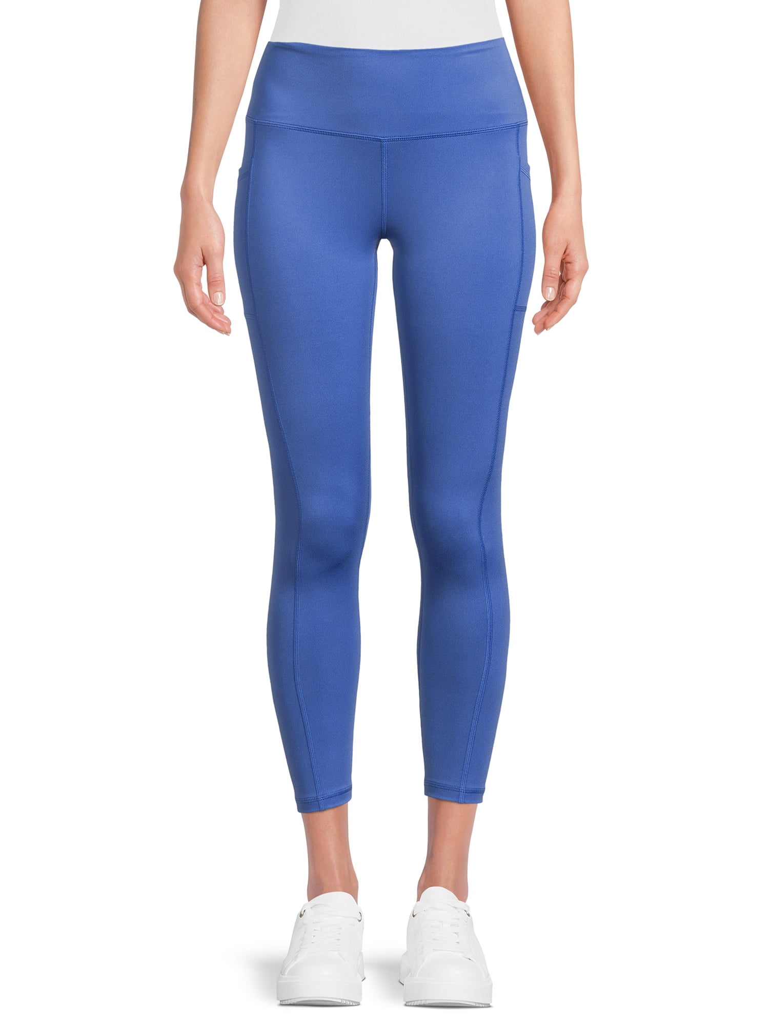 Athlux Women's Basic Luxe High Waist 7/8 Leggings with Pockets, 25