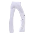 thumbnail image 4 of Rotm Women Work Pants Women's Straight Leg Pants High Waisted Casual Trousers with Pockets White,3XL, 4 of 6